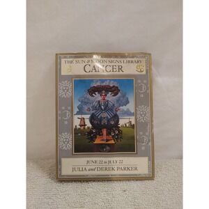 Sun and Moon‎ Signs Library Cancer by Julia & Derek Parker Hardcover Astrology